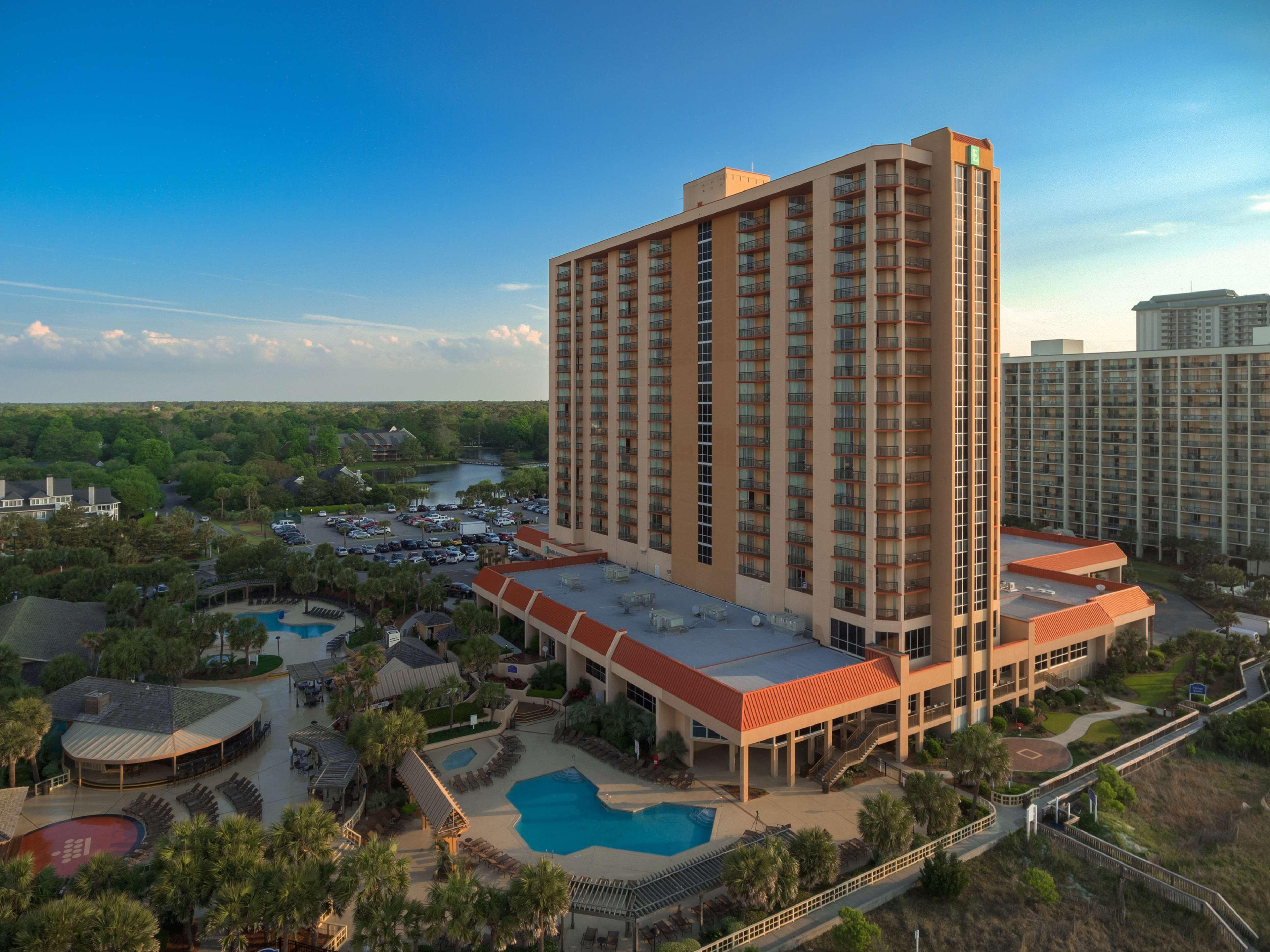Embassy Suites By Hilton Myrtle Beach Oceanfront Resort Briarcliffe Acres Экстерьер фото