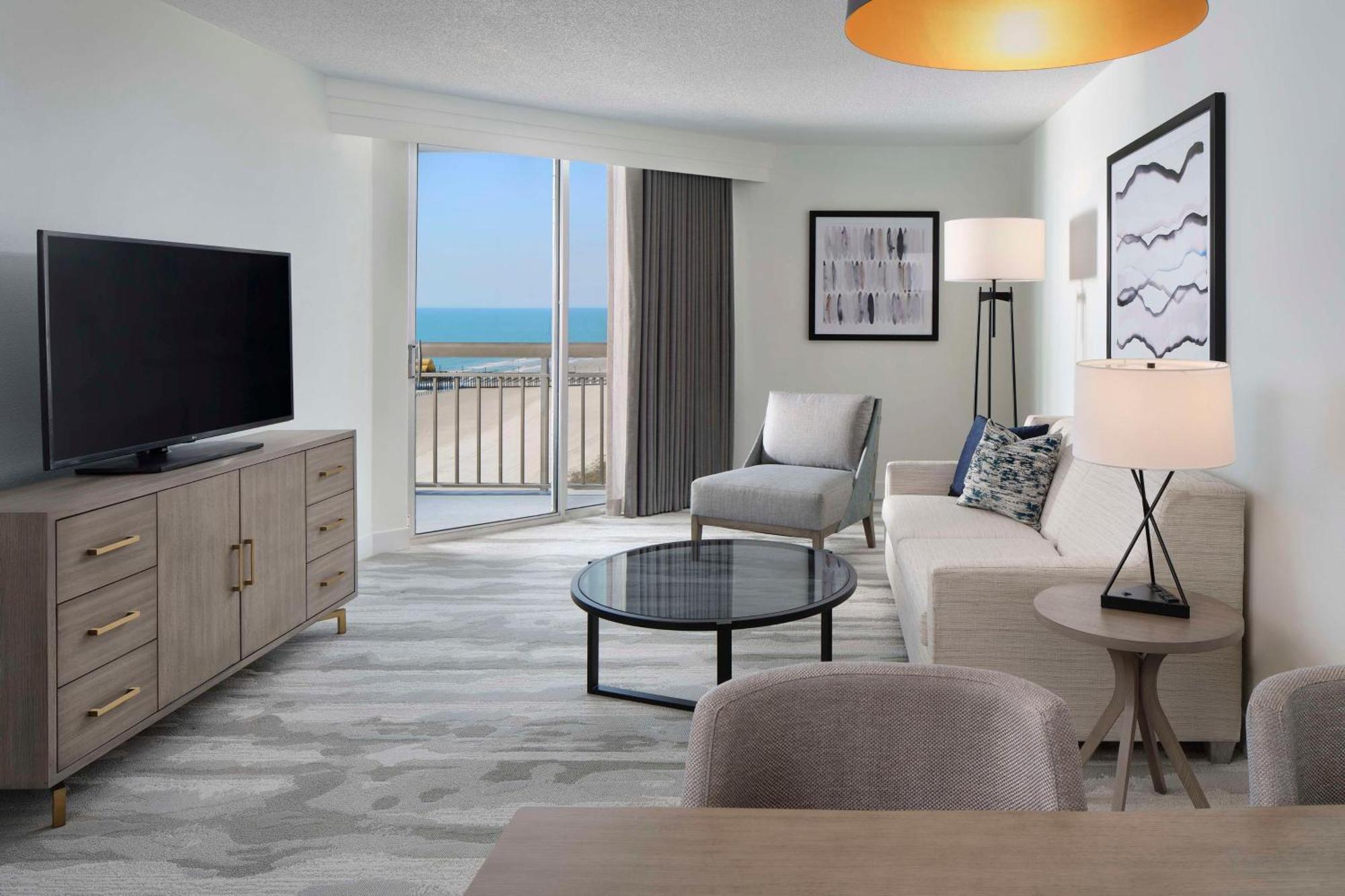 Embassy Suites By Hilton Myrtle Beach Oceanfront Resort Briarcliffe Acres Экстерьер фото